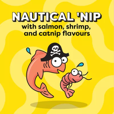 Temptations Wacky Blasts Adult Cat Treats Nautical Nip Flavour - Image 2