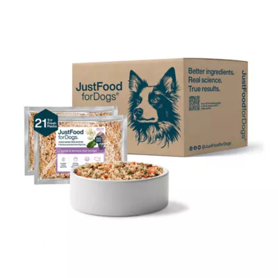 JustFoodForDogs Adult Frozen Dog Food - Lamb & Brown Rice - Image 1