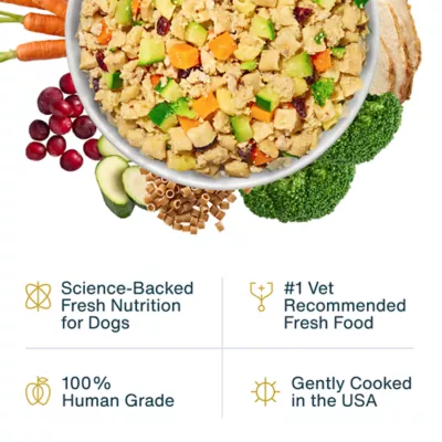 JustFoodForDogs Adult Frozen Dog Food - Turkey & Whole Wheat Macaroni - Image 2