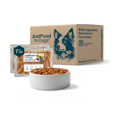 JustFoodForDogs Adult Frozen Dog Food - Venison & Squash - Image 1