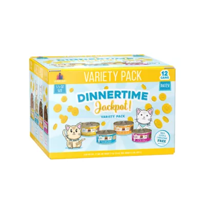 Weruva Classics Dinnertime Jackpot Wet Cat Food - Variety Pack, 12 CT - Image 1