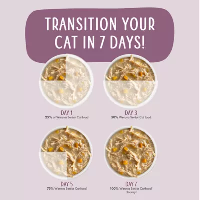 Weruva Timeless Tails Senior Grain Free 11+ Wet Cat Food, In Gravy, 12 ct Variety Pack - Image 5