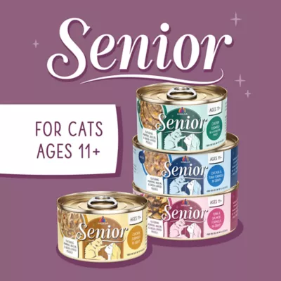 Weruva Timeless Tails Senior Grain Free 11+ Wet Cat Food, In Gravy, 12 ct Variety Pack - Image 6