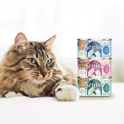 Weruva Timeless Tails Senior Grain Free 11+ Wet Cat Food, In Gravy, 12 ct Variety Pack - Image 7