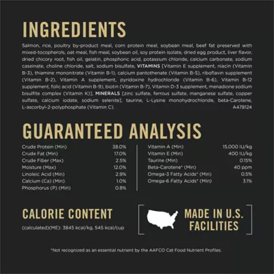 Purina Pro Plan Specialized Senior Sensitive Skin & Stomach Salmon & Rice Formula Dry Cat Food - Image 7