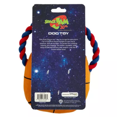 Space Jam Oxford Basketball Rope Dog Toy - Image 4