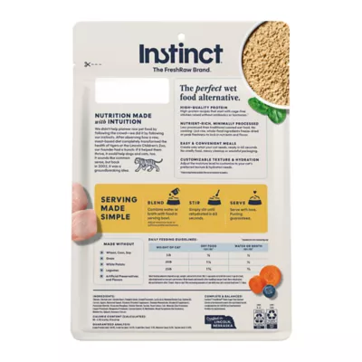 Instinct® Fresh Dried Pates Freeze-Dried Chicken Adult Cat Food - Image 8