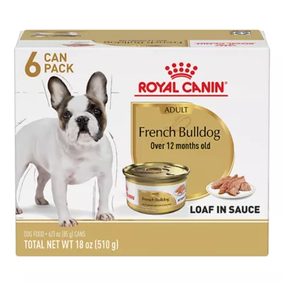 Royal Canin Breed Health Nutrition French Bulldog Adult Wet Dog Food - Multipack, 6 Count 18 oz - Image 1