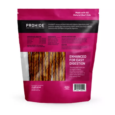 ProHide Aduly Bully Dog Chews - Bacon Twists 50 ct 11 oz - Image 2