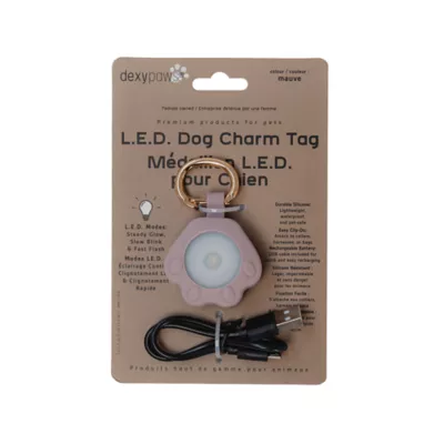 Dexypaws Rechargeable LED Collar Charm - Image 1
