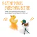 Whisker City® Plush Ducks Cat Toys 2-Pack image thumbnail 4
