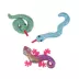 Whisker City® Plush Snakes Lizzard Cat Toys 3-Pack image thumbnail 1