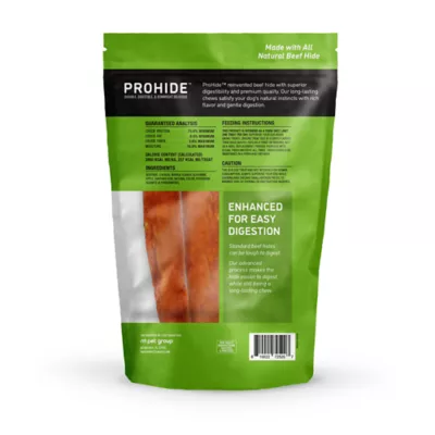 ProHide Rawhide Large Adult Dog Chew - Chicken & Apple Rolls 4 ct 10 oz - Image 2