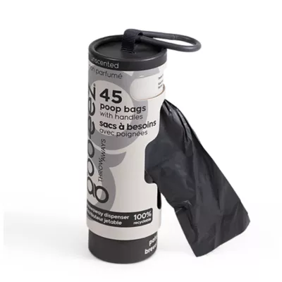 Product Goo-eez Dog Poop Bags With Dispenser - Unsceneted, 45 count