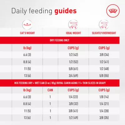 Royal Canin Feline Health Nutrition Aging 11+ Senior Dry Cat Food - Chicken, 6 lb - Image 9