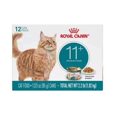 Royal Canin Feline Senior 11+ Wet Cat Food - Slices in Gravy, 12 Ct, 3 Oz - Image 1