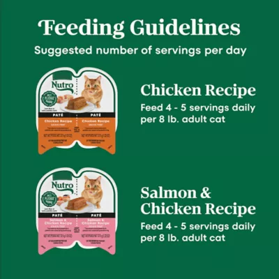 Nutro Perfect Portions Adult Cat Wet Food - Grain Free, Pate, Variety Pack, 12 Ct - Image 5