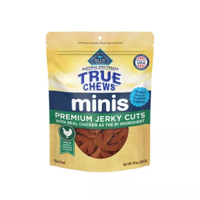 Blue Buffalo® True Chew All Life Stages Dog Treats - Mini Chicken Jerky 10 oz - Image 1