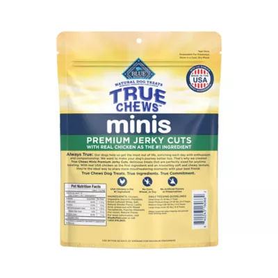 Blue Buffalo® True Chew All Life Stages Dog Treats - Mini Chicken Jerky 10 oz - Image 2