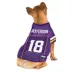 Pets First Justin Jefferson Vikings Jersey image thumbnail 3
