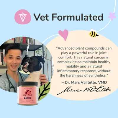 kin+kind Dog & Cat Hip & Joint Powder Supplement, Mobility & Joint Support,with Turmeric, 4 & 8 oz - Image 8