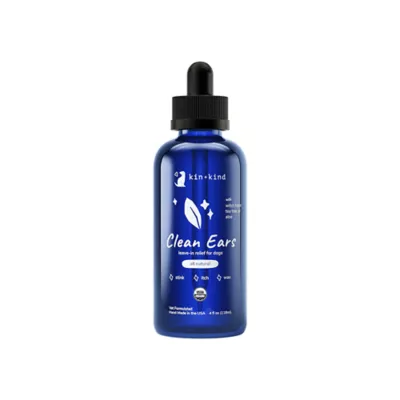 kin + kind Clean Ears Cleanser W/ Witch Hazel, Tea Tree Oil & Aloe- 4 Oz - Image 1
