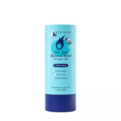 kin + kind Hot Spot Natural Relief Balm Stick For Dogs & Cats- 1.76 Oz - Image 1