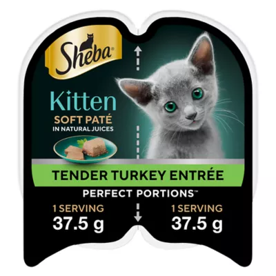 Sheba Perfect Portions Cat Wet Soft Food for Kittens - Image 1