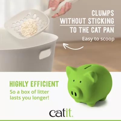 Catit Go Natural Pea Husk Clumping Cat Litter Unscented - Image 6