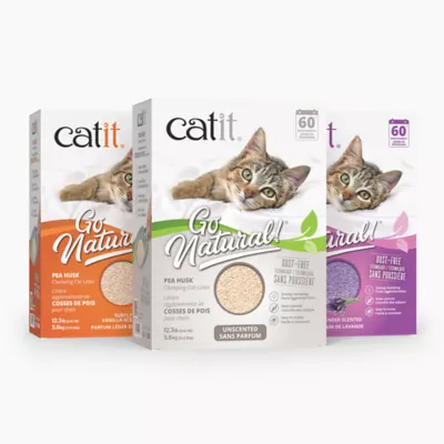 Catit Go Natural Pea Husk Clumping Cat Litter Unscented - Image 8