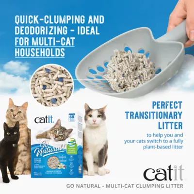 Catit Go Natural Multi Cat Clumping Cat Litter - Image 2