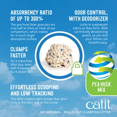 Catit Go Natural Multi Cat Clumping Cat Litter - Image 3