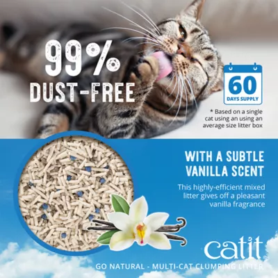 Catit Go Natural Multi Cat Clumping Cat Litter - Image 4