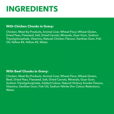 IAMS Proactive Health Chunks in Gravy Variery Pack for Adult Dog - Chicken & Beef Flavour - Image 3