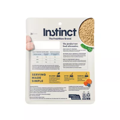 Instinct® Fresh Dried Pates Freeze-Dried Adult Cat Food - Natural, Grain Free, Chicken, 3 OZ - Image 8