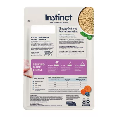 Instinct® Fresh Dried Pates Freeze-Dried Rabbit Adult Cat Food - Image 8