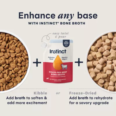 Instinct All Life Stages Cat Meal Topper - Bone Broth, Cage-Free Chicken, 16 OZ - Image 3