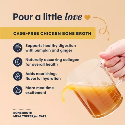 Instinct All Life Stages Cat Meal Topper - Bone Broth, Cage-Free Chicken, 16 OZ - Image 2