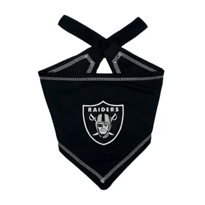 Pets First Las Vegas Raiders Tie Bandana - Image 1