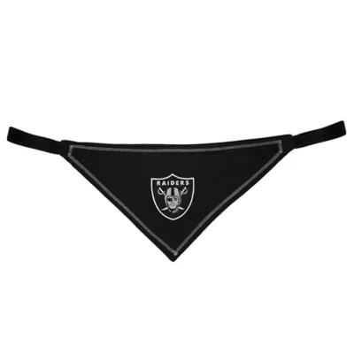 Pets First Las Vegas Raiders Tie Bandana - Image 2