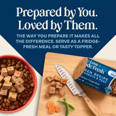 Blue Buffalo Love Made Fresh Adult Fresh Dog Food - Chicken Roll - Image 3