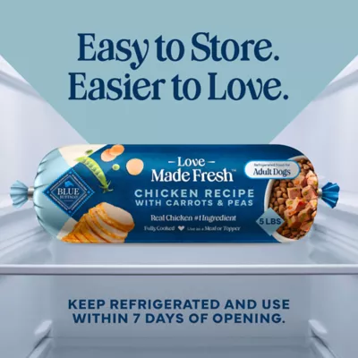 Blue Buffalo Love Made Fresh Adult Fresh Dog Food - Chicken Roll - Image 5