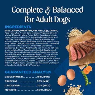 Blue Buffalo Love Made Fresh Adult Fresh Dog Food - Beef Roll - Image 7