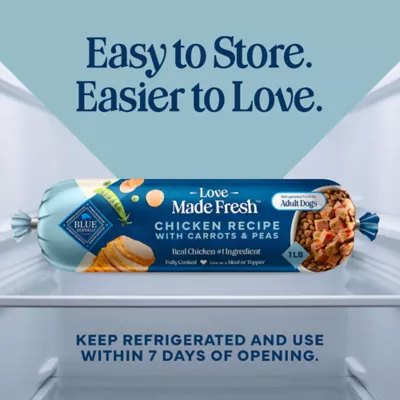 Blue Buffalo Love Made Fresh Adult Fresh Dog Food - Chicken Roll - Image 5