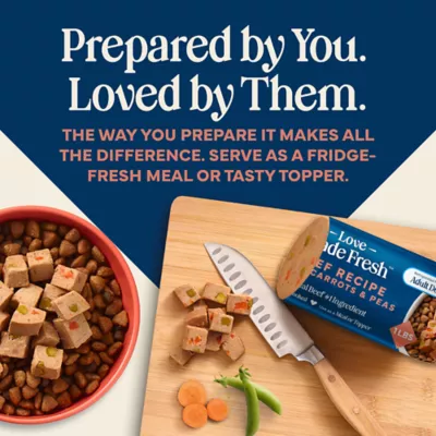 Blue Buffalo Love Made Fresh Adult Fresh Dog Food - Beef Roll - Image 3