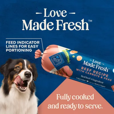 Blue Buffalo Love Made Fresh Adult Fresh Dog Food - Beef Roll - Image 8