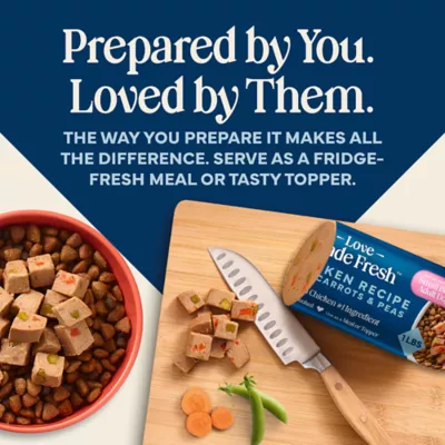 Blue Buffalo Love Made Fresh Small Breed Adult Fresh Dog Food - Chicken Roll - Image 3