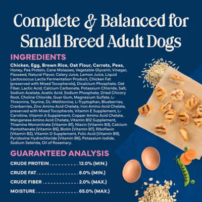 Blue Buffalo Love Made Fresh Small Breed Adult Fresh Dog Food - Chicken Roll - Image 7