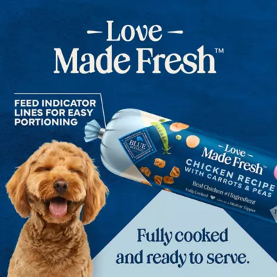Blue Buffalo Love Made Fresh Small Breed Adult Fresh Dog Food - Chicken Roll - Image 8