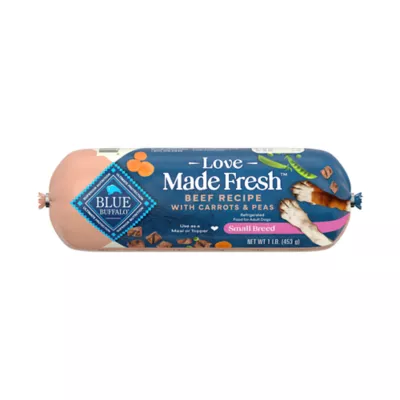 Blue Buffalo Love Made Fresh Small Breed Adult Fresh Dog Food - Beef Roll - Image 1
